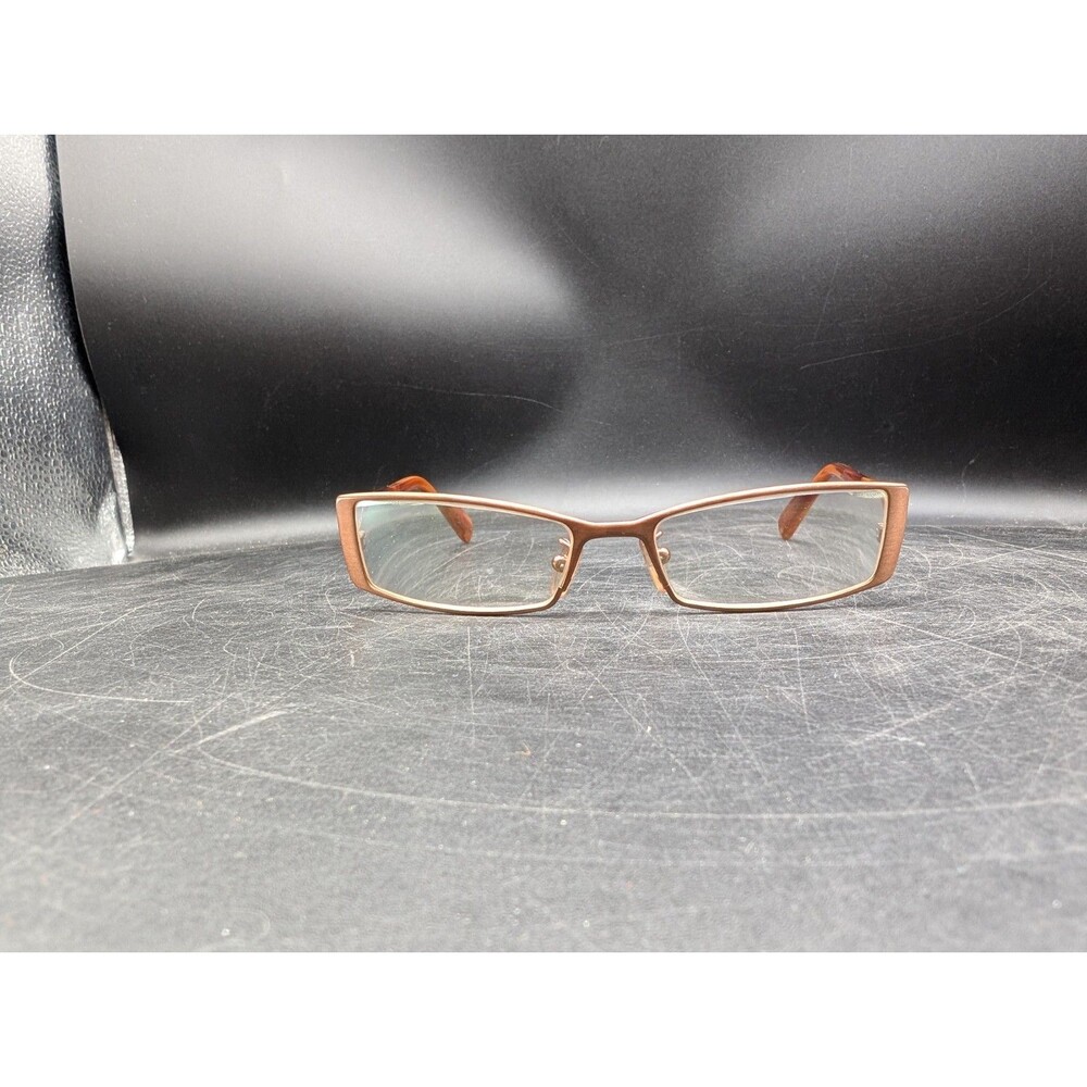 FENDI F602R 250 Italy Brown Tortoise Eyeglasses Frame 52-16-135